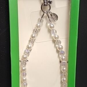 Kate Spade Pearl and Crystal Beaded Lanyard